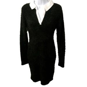 NWT “Crow Suit Yourself”, Fuzzy, Bodycon Mini Dress!